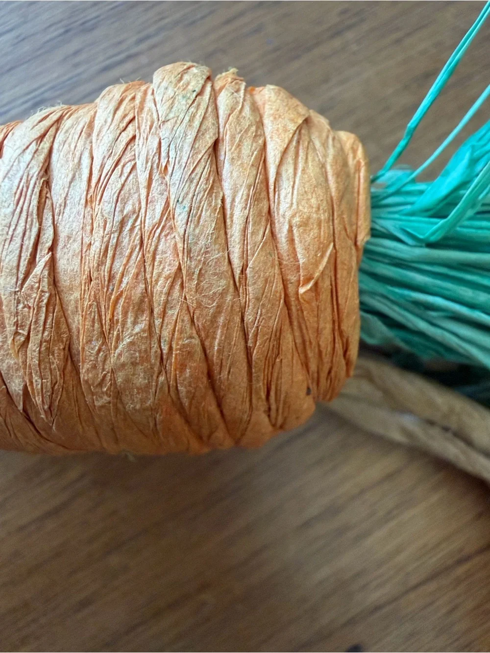 Target Orange and Green Carrot Wreath